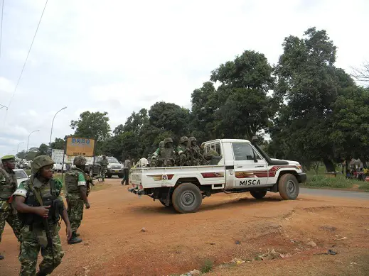 La MISCA se félicite de la modification des horaires du couvre-feu à Bangui et sur le reste du territoire centrafricain