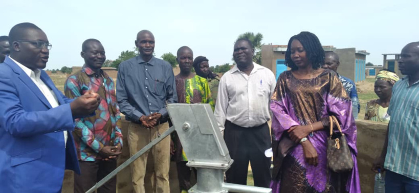 Tchad : des écoliers bénéficient d’un forage d’eau à Moundou