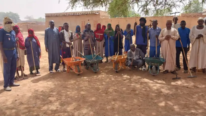 Tchad : une journée de salubrité initiée à Goz Beida