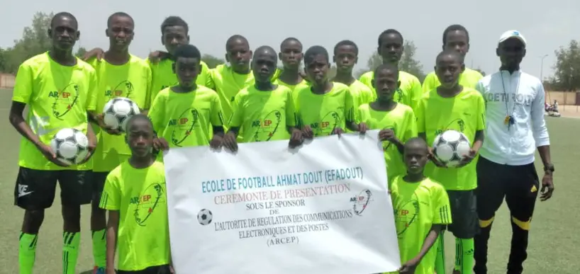 Tchad : l'ARCEP sponsorise l'École de football Dout