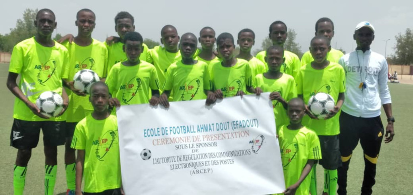 Tchad : l'ARCEP sponsorise l'École de football Dout Tchad : l'ARCEP sponsorise l'École de football Dout