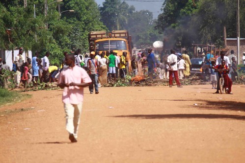 Bangui : Violents affrontements à KM5, plusieurs morts Bangui : Violents affrontements à KM5, plusieurs morts