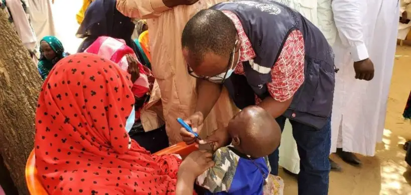 Tchad : la campagne de vaccination contre la poliomyélite lancée au Ouaddaï