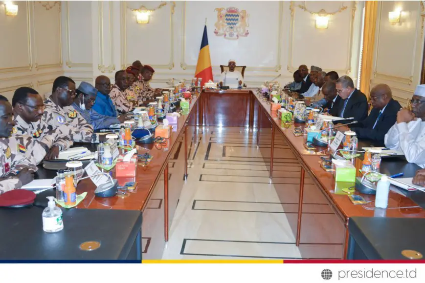 رئيس الجمهورية يترأس الاجتماع الشهري حول الأمن © DGCOM/PR