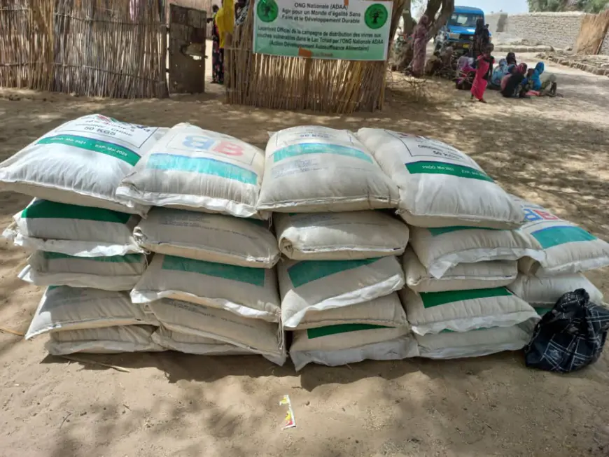 Tchad : l’Ong ADAA lance la distribution des vivres à Bol