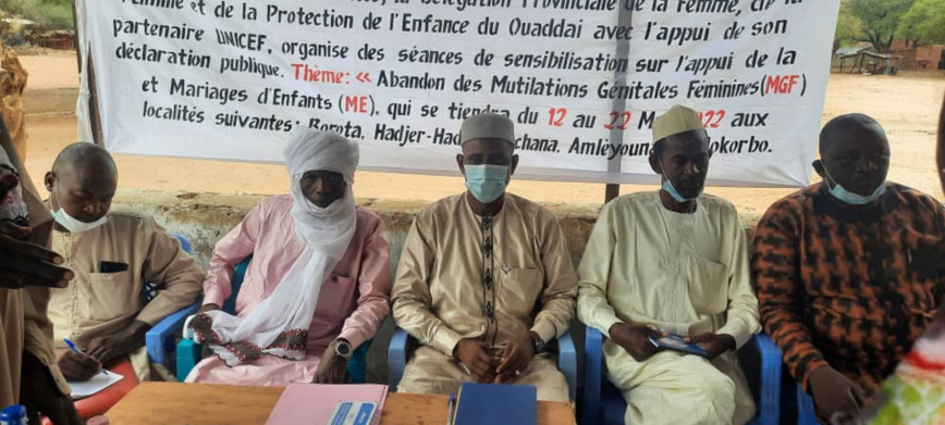 Tchad : campagne de proximité contre le mariage d'enfants et les mutilations génitales au Ouaddaï Tchad : campagne de proximité contre le mariage d'enfants et les mutilations génitales au Ouaddaï