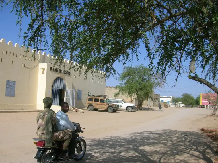 The Palais de Justice, Abeche, Chad. Photo : MINURCAT