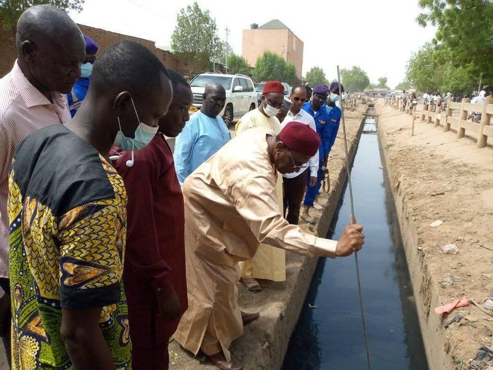 Tchad : le maire de Ndjamena inspecte les travaux de la voirie