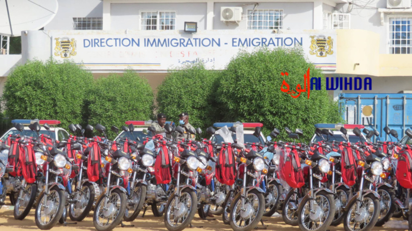Tchad : le PCMT offre 200 motos pour renforcer la police de proximité Tchad : le PCMT offre 200 motos pour renforcer la police de proximité