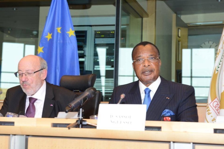 En marge du 4ème sommet Afrique-UE : Denis Sassou N’Guesso reçu à la chambre des représentants belges En marge du 4ème sommet Afrique-UE : Denis Sassou N’Guesso reçu à la chambre des représentants belges