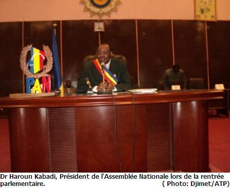 Tchad : Le Président de l'Assemblée Nationale interpelle la communauté internationale