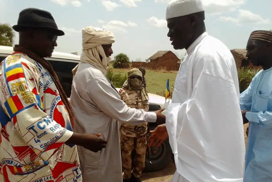Tchad : le préfet de la Tandjilé-Est en visite de travail