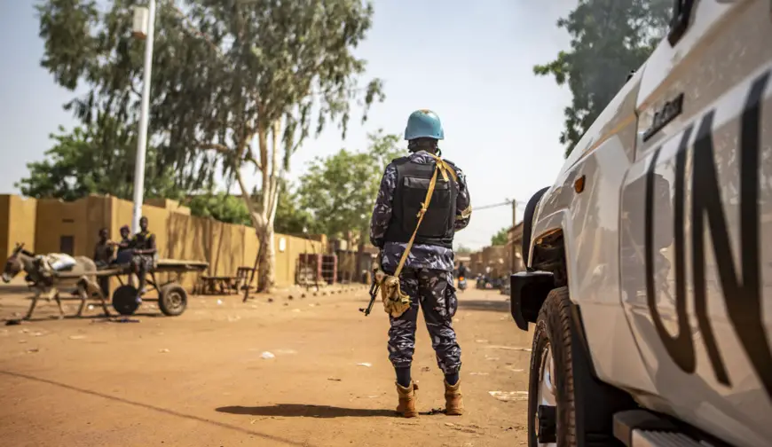 Mali : deux casques bleus tués dans une attaque. © MINUSMA