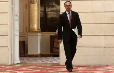 Romain Nadal (Porte-Parole du Ministère des Affaires Étrangères français). (Maxppp)