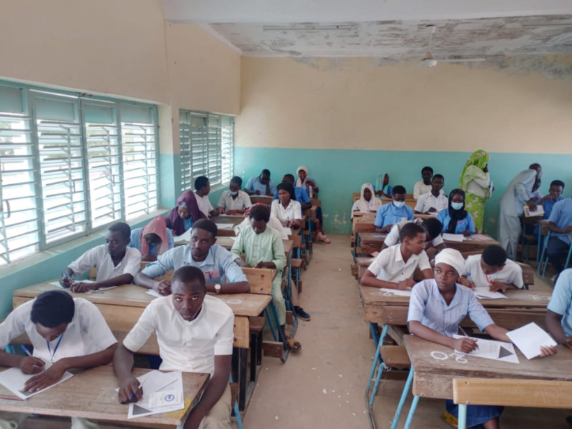 Tchad : 519 candidats composent le BEF au Sila Tchad : 519 candidats composent le BEF au Sila