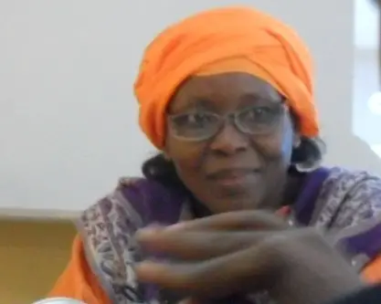 Zara Mahamat Yacoub, présidente des radios privées au Tchad. Crédit photo : JournalduTchad