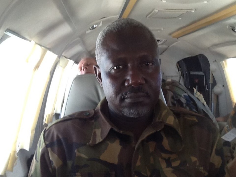 Centrafrique : Le Général Dhaffane rend visite à ses troupes
