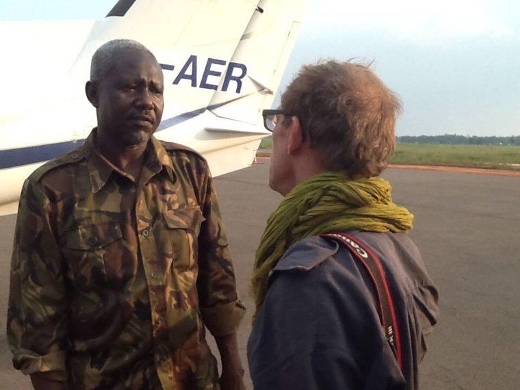 Centrafrique : Le Général Dhaffane rend visite à ses troupes Centrafrique : Le Général Dhaffane rend visite à ses troupes