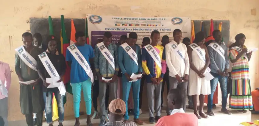 Tchad : des jeunes élèves ambassadeurs de la paix formés à Ndjamena