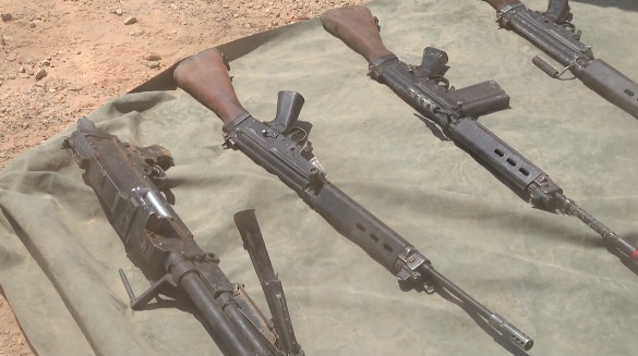 Tchad : une importante saisie d'armes de guerre au Tibesti Tchad : une importante saisie d'armes de guerre au Tibesti