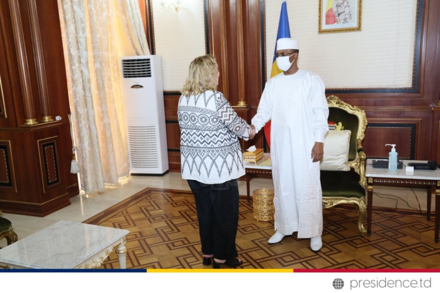 Tchad : la représentante spéciale de l'UE pour le Sahel reçue à la Présidence Tchad : la représentante spéciale de l'UE pour le Sahel reçue à la Présidence