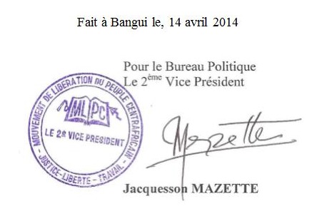 Centrafrique : Les journaux "Le Palmarès" et "Le Démocrate" dans le viseur du MPLC