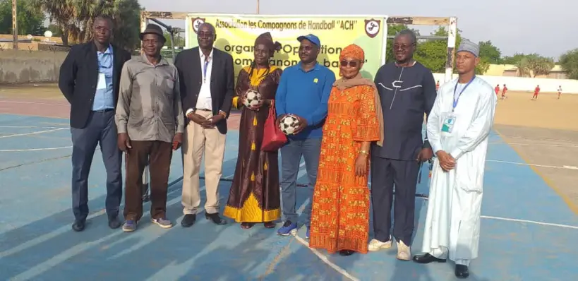 Tchad : le handball veut sortir de sa léthargie avec l’opération “un compagnon, un ballon”