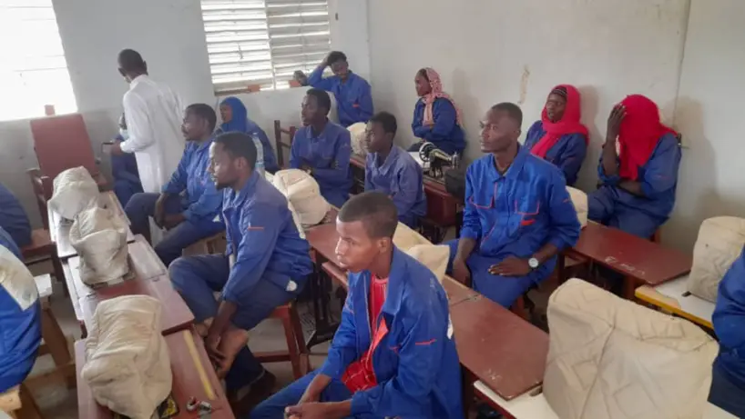 Tchad : 75 jeunes peaufinent leur formation professionnelle à Ati
