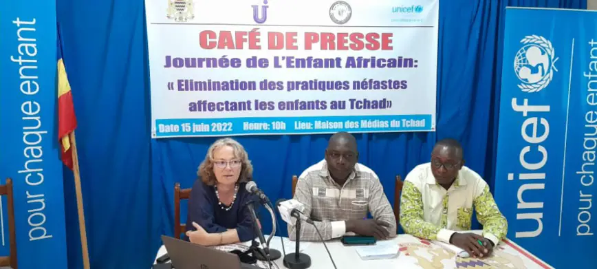 Tchad :  l’UNICEF organise « un café presse » sur les pratiques néfastes sur les enfants