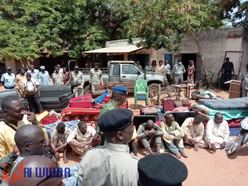 Tchad : la police appréhende 16 présumés malfrats à Moundou Tchad : la police appréhende 16 présumés malfrats à Moundou