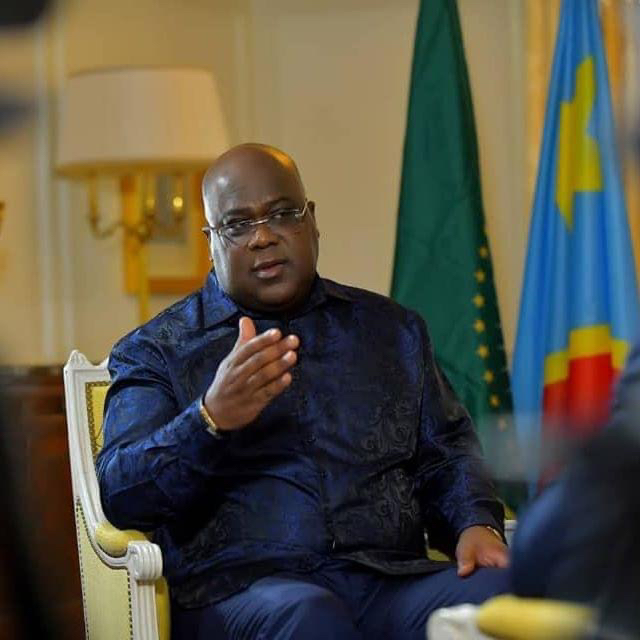 Le président de la RDC, Félix-Antoine Tshisekedi. © PR