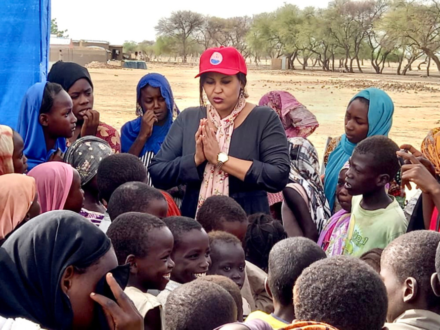 Tchad : les enfants réfugiés de Guilmeye reçoivent du réconfort de la FLE Tchad : les enfants réfugiés de Guilmeye reçoivent du réconfort de la FLE