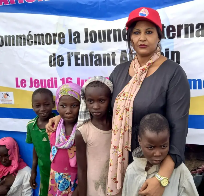 Tchad : les enfants réfugiés de Guilmeye reçoivent du réconfort de la FLE