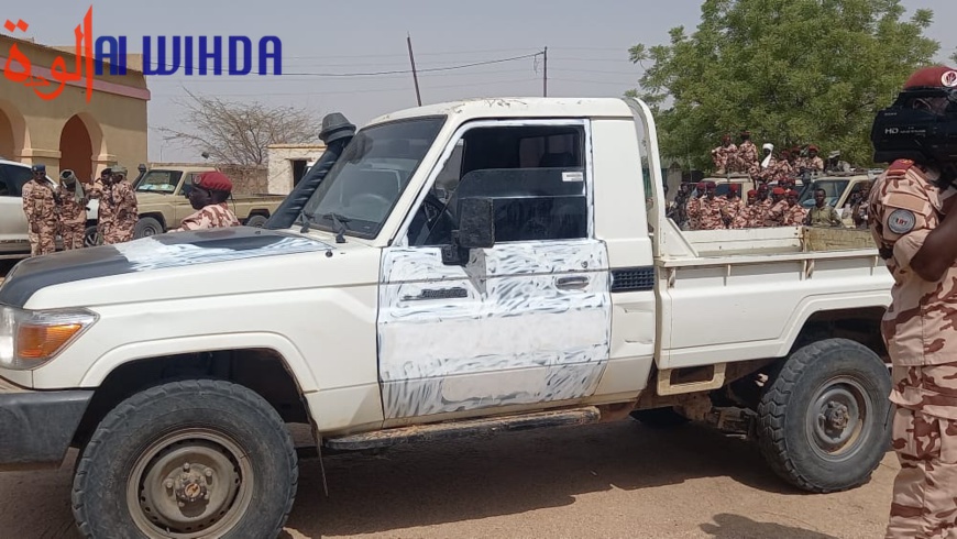 Tchad : un véhicule de police volé à N'Djamena et retrouvé à Am Zoer Tchad : un véhicule de police volé à N'Djamena et retrouvé à Am Zoer