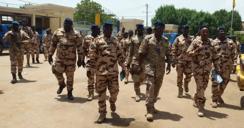 Tchad : le directeur de la gendarmerie en tournée d’inspection
