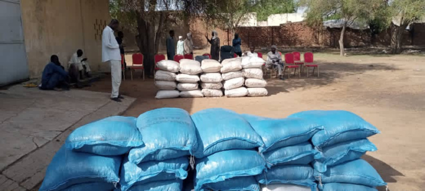Tchad : la distribution d’aliments pour bétail lancée au Batha Tchad : la distribution d’aliments pour bétail lancée au Batha