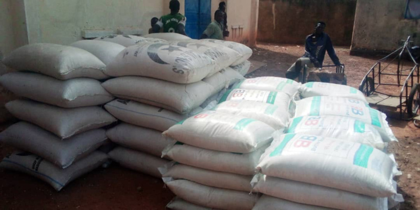 Tchad : la vente des céréales subventionnés lancée à Kelo Tchad : la vente des céréales subventionnés lancée à Kelo