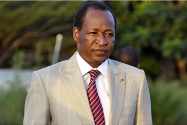 Blaise Compaoré, Président du Burkina-Faso. Crédit photo : Sources
