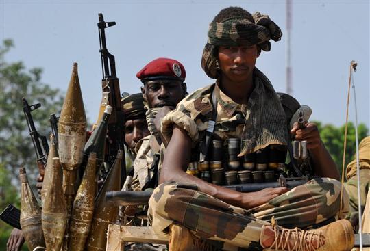 Des soldats tchadiens à Kidal. Crédit photo : Sources Des soldats tchadiens à Kidal. Crédit photo : Sources
