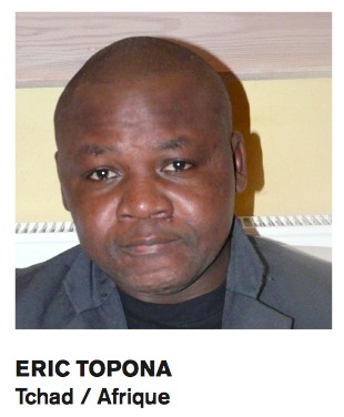 Le journaliste tchadien Eric Topona. Le journaliste tchadien Eric Topona.