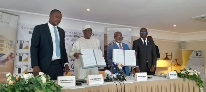 Tchad : la BDEAC accorde 15 milliards Fcfa à la CBT pour le financement des PME/PMI