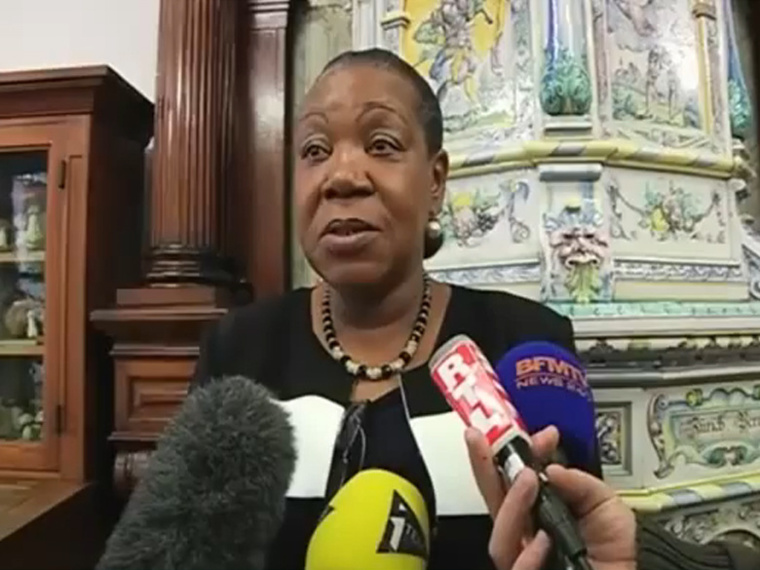 Catherine Samba-Panza. Crédit photo : Sources Catherine Samba-Panza. Crédit photo : Sources