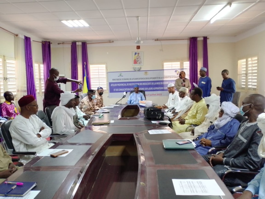 Tchad : la population du Kanem consultée pour le PND 2022-2026 Tchad : la population du Kanem consultée pour le PND 2022-2026