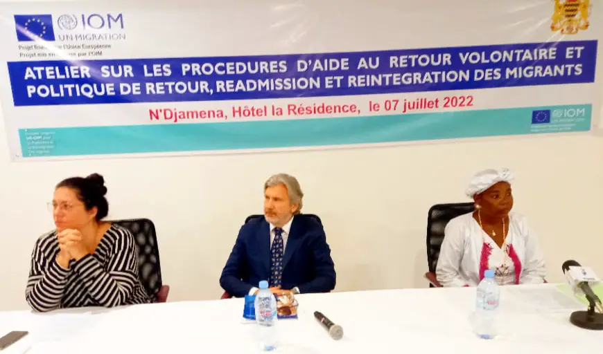 Tchad : l'OIM aux côtés de l'État pour accompagner le retour des migrants