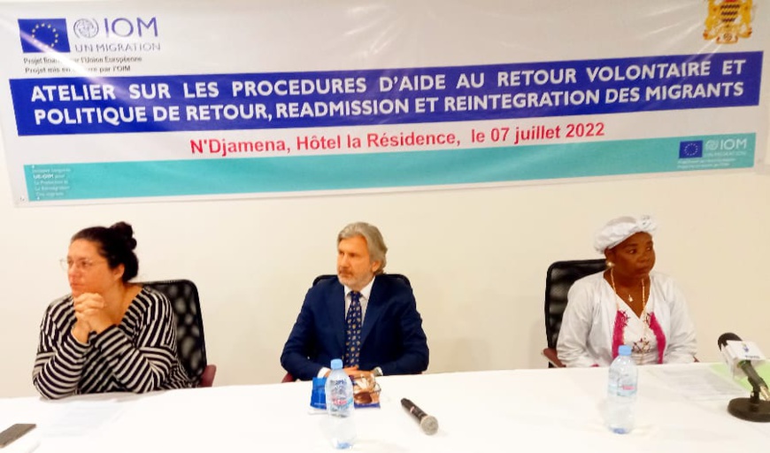 Tchad : l'OIM aux côtés de l'État pour accompagner le retour des migrants Tchad : l'OIM aux côtés de l'État pour accompagner le retour des migrants