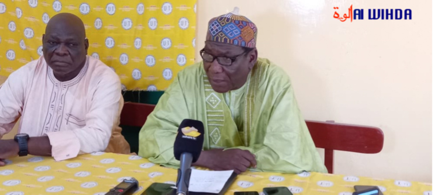 Soumaïne Adoum, porte-parole de Wakit Tamma. © Brahim Abdraman/Alwihda Info Soumaïne Adoum, porte-parole de Wakit Tamma. © Brahim Abdraman/Alwihda Info