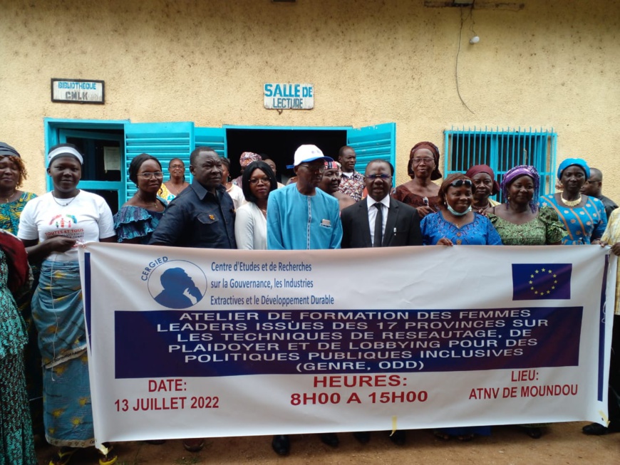 Tchad : le CERGIED forme des femmes sur le lobbying pour des politiques inclusives