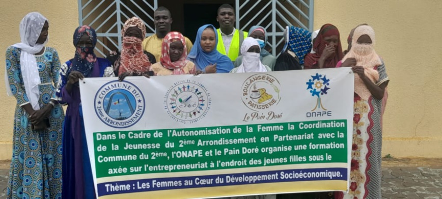 Tchad : le CJAC forme les jeunes filles en entrepreneuriat à Ndjamena Tchad : le CJAC forme les jeunes filles en entrepreneuriat à Ndjamena