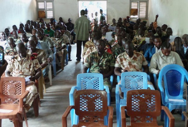 Le congrès de la Séléka à Ndélé en Centrafrique. Crédit photo : Sources