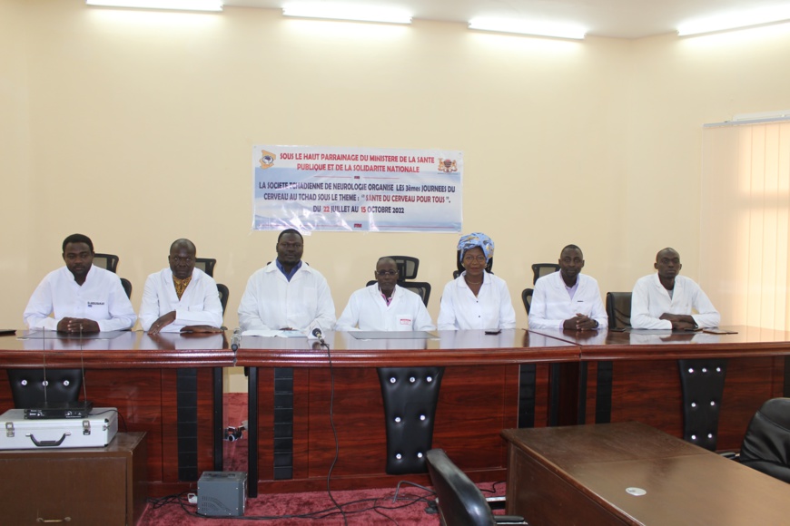 Tchad : santé du cerveau pour tous, la société tchadienne de neurologie se mobilise Tchad : santé du cerveau pour tous, la société tchadienne de neurologie se mobilise